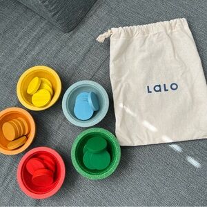 Lalo color sorting activity toy Comes
